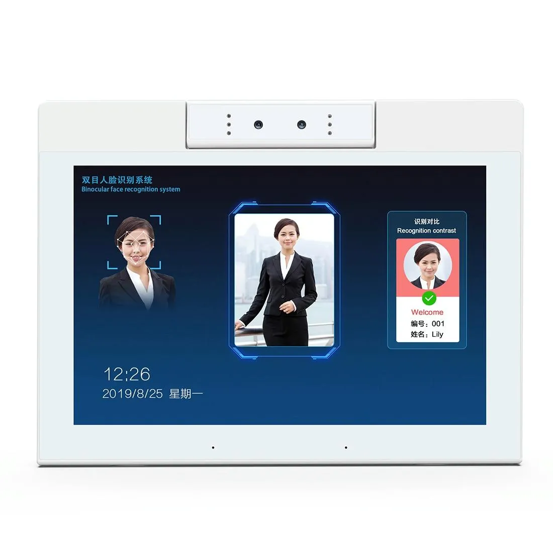 10.1 Inch Touchscreen All in one Pc 2gb 16gb Android 8.1 Quad Core Tooth Wifi Rj45 Tf Card Hdmi 8.1