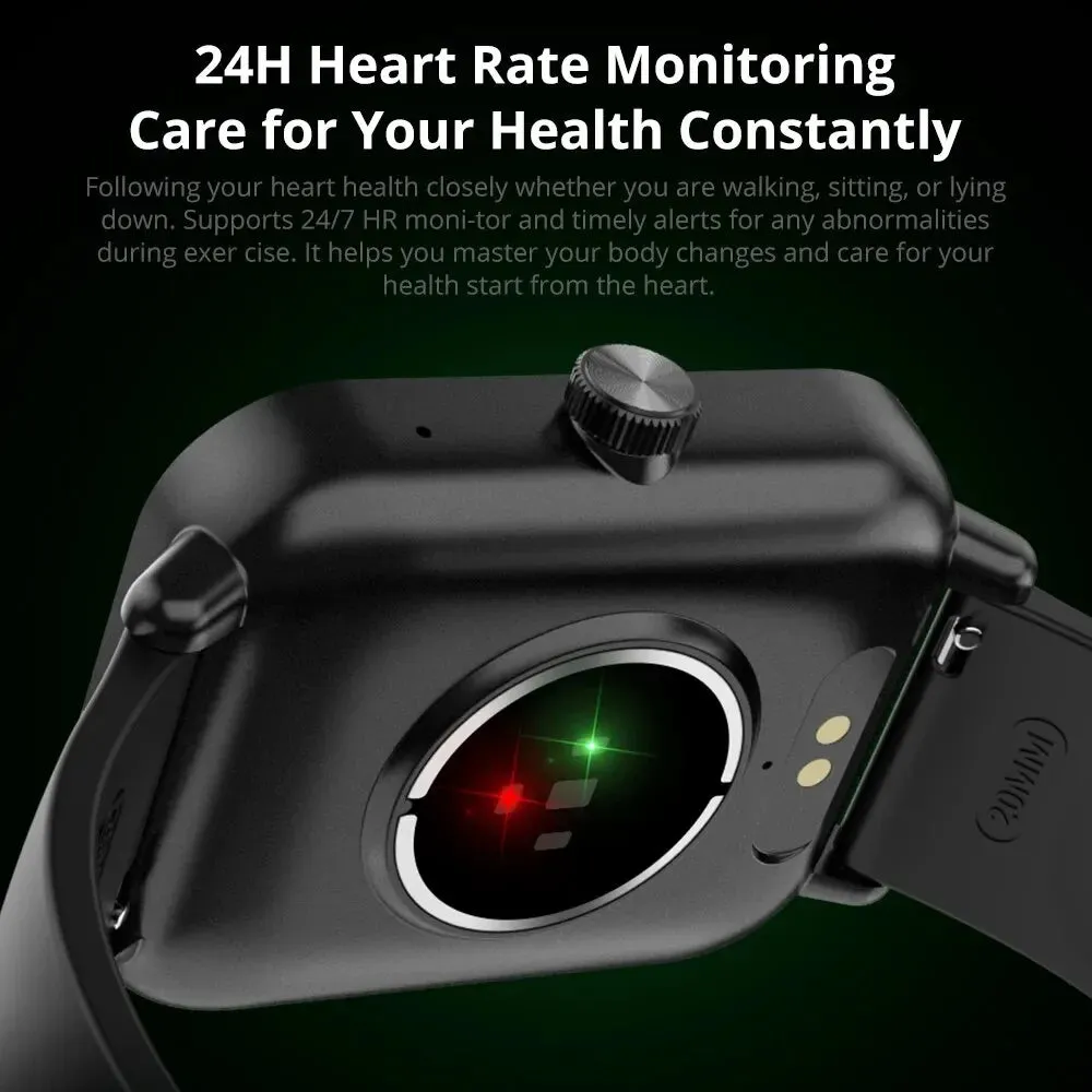 1.9 Inch Hd Screen Smartwatch With Voice Calling Health Monitor 100  Sports Modes 200  Faces