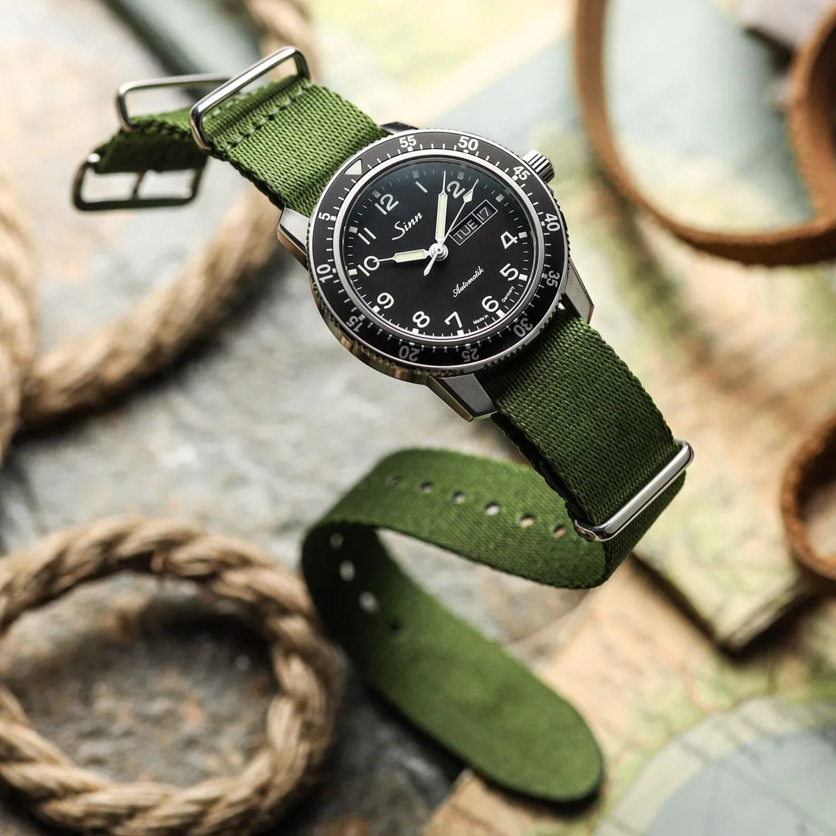 1973 British Military Watch Strap: APEX - Black