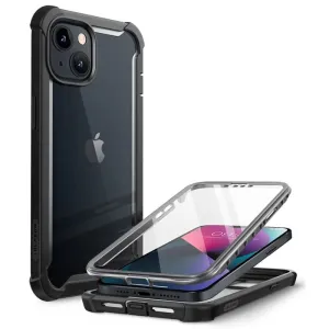 5.4" Dual Layer Rugged Clear Bumper Case with Built-in Screen Protector for Iphone 13 (2021 Release)