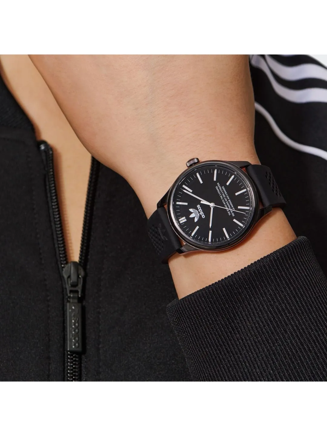 Adidas Originals Black Dial Unisex Watch - AOSY23031