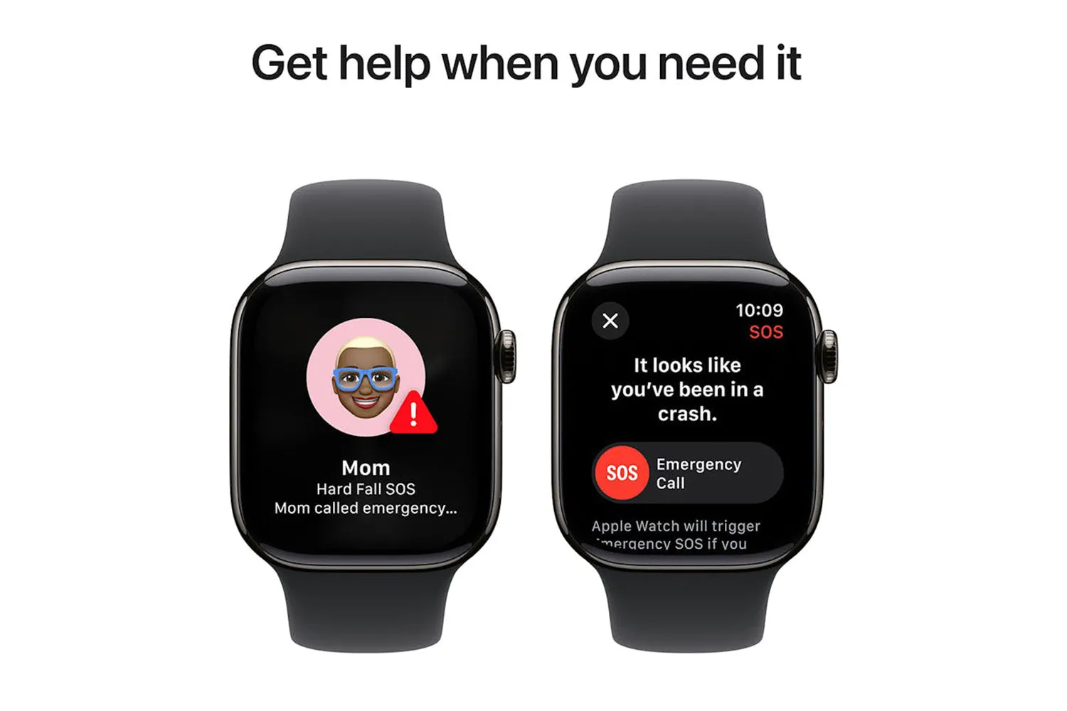 Apple Watch Series 10 GPS   Cellular | 42mm | Slate Titanium Case with Black Sport Band S/M