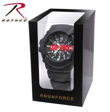 Aquaforce Thin Red Line Watch