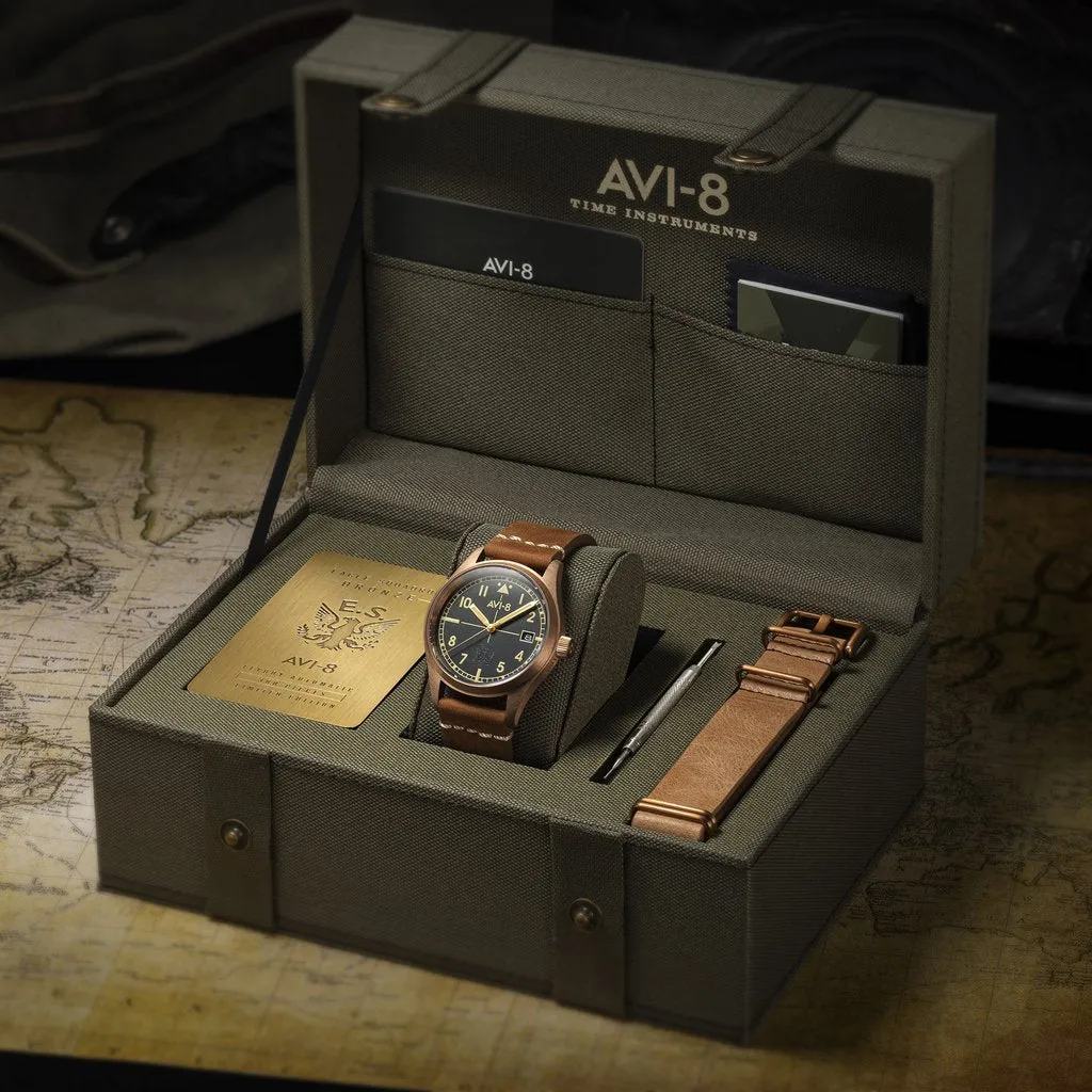 AVI-8 Eagle Squadron Bronze Automatic AV-4071-01