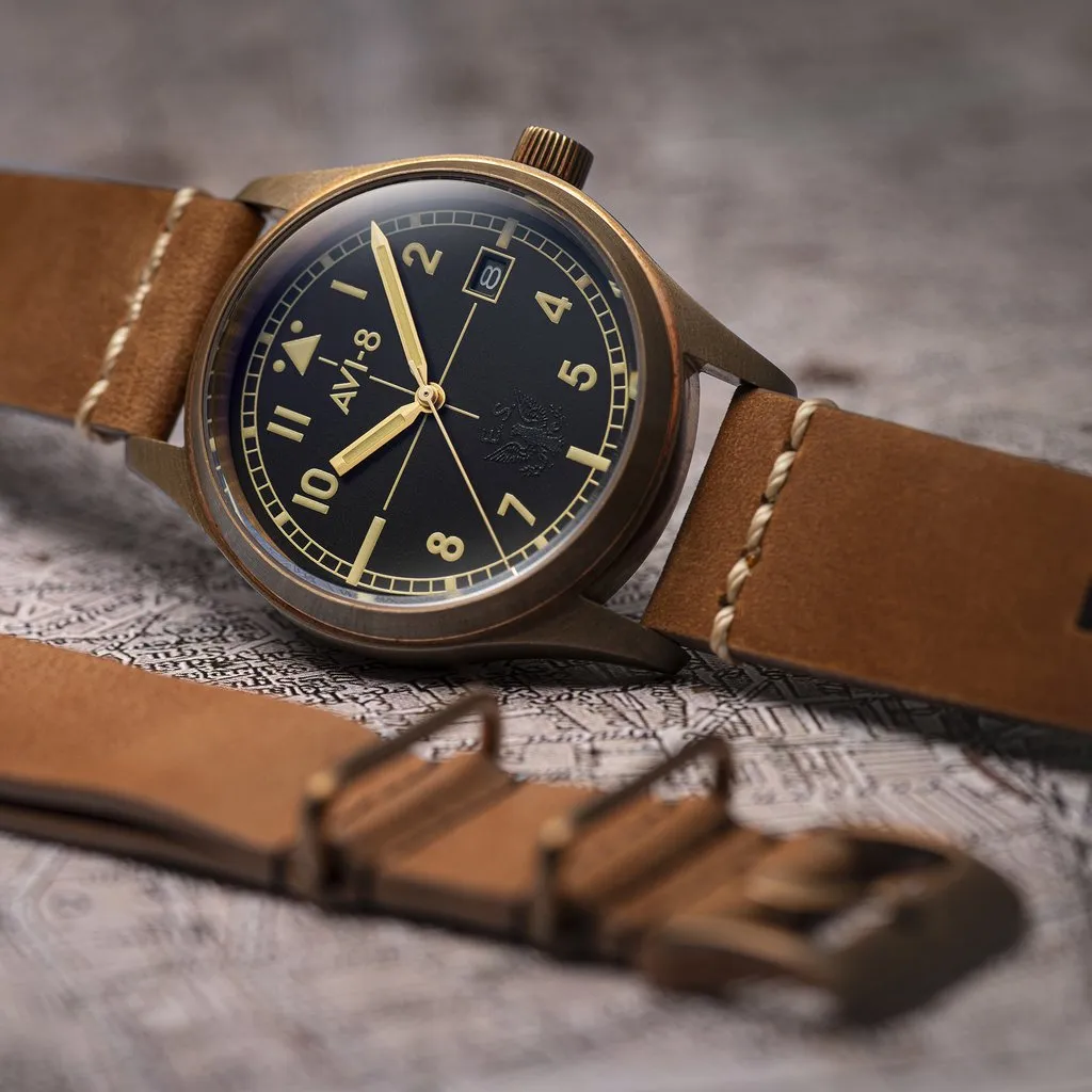 AVI-8 Eagle Squadron Bronze Automatic AV-4071-01