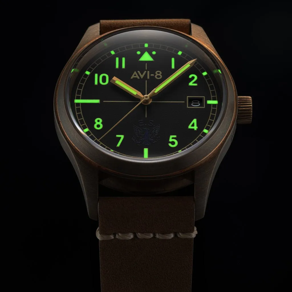 AVI-8 Eagle Squadron Bronze Automatic AV-4071-01