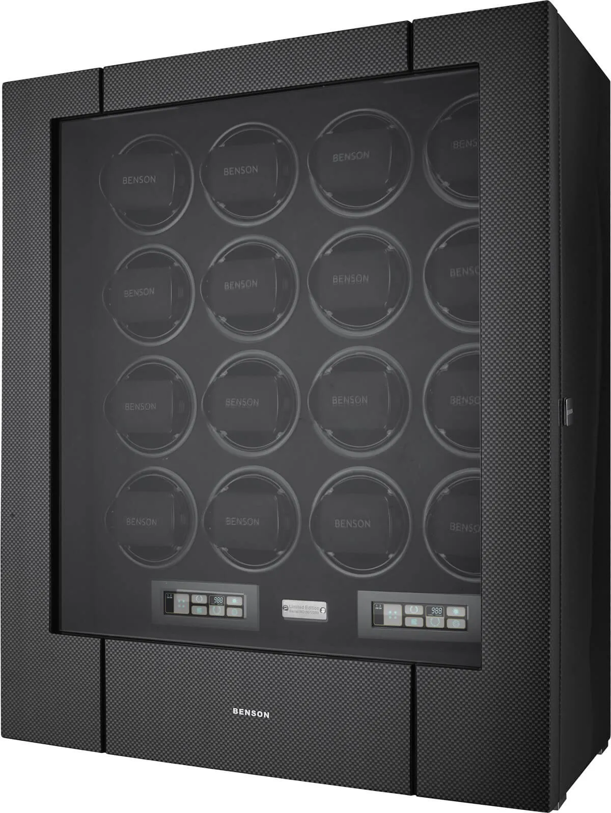 Benson Watch Winder Black Series Pro 16.19.CF Carbon Fiber