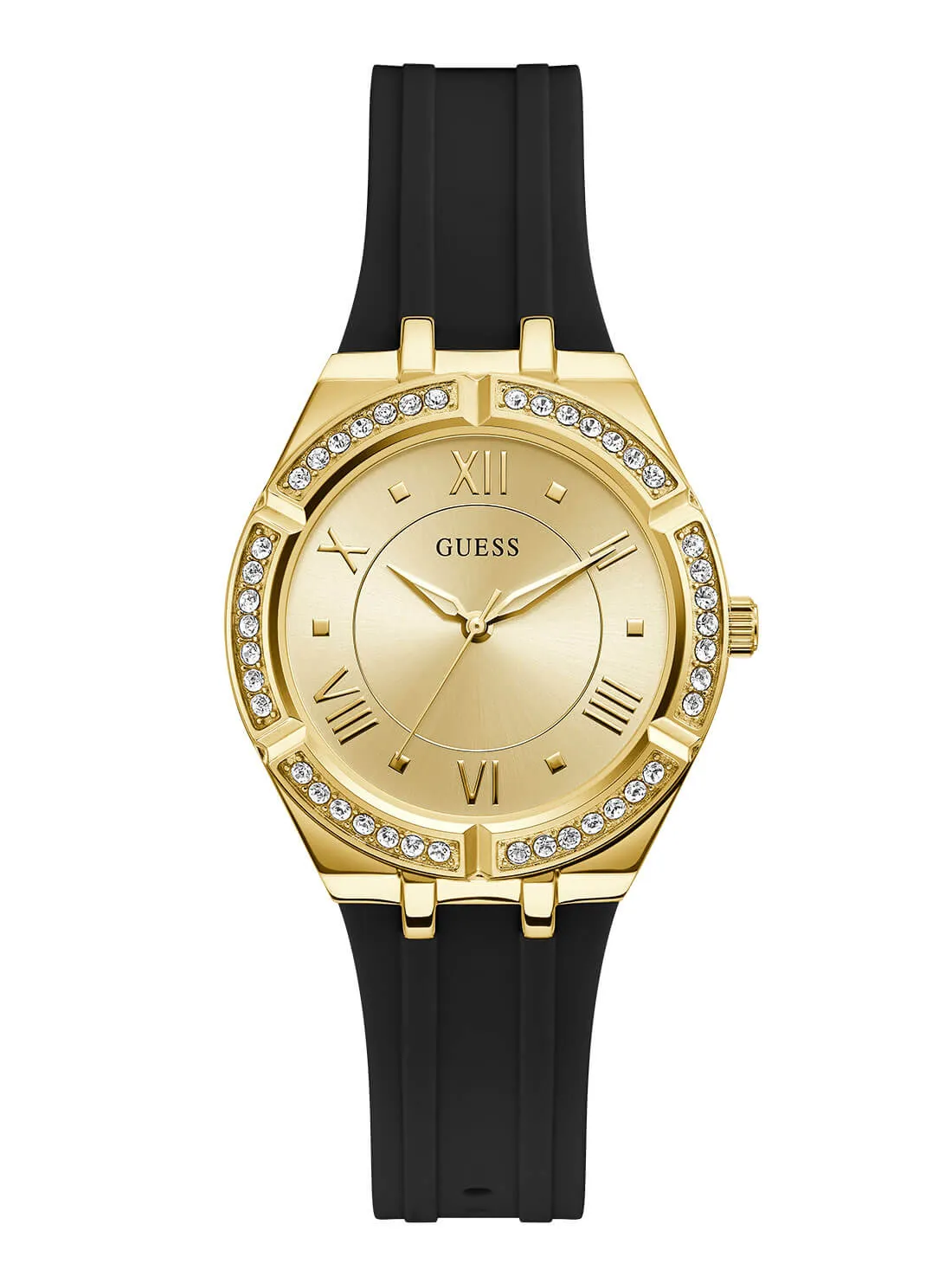Black And Gold Glitz Cosmo Watch