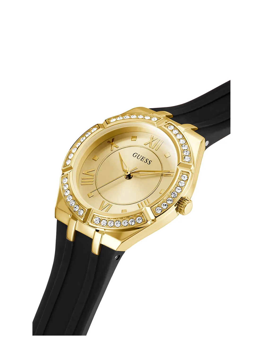 Black And Gold Glitz Cosmo Watch