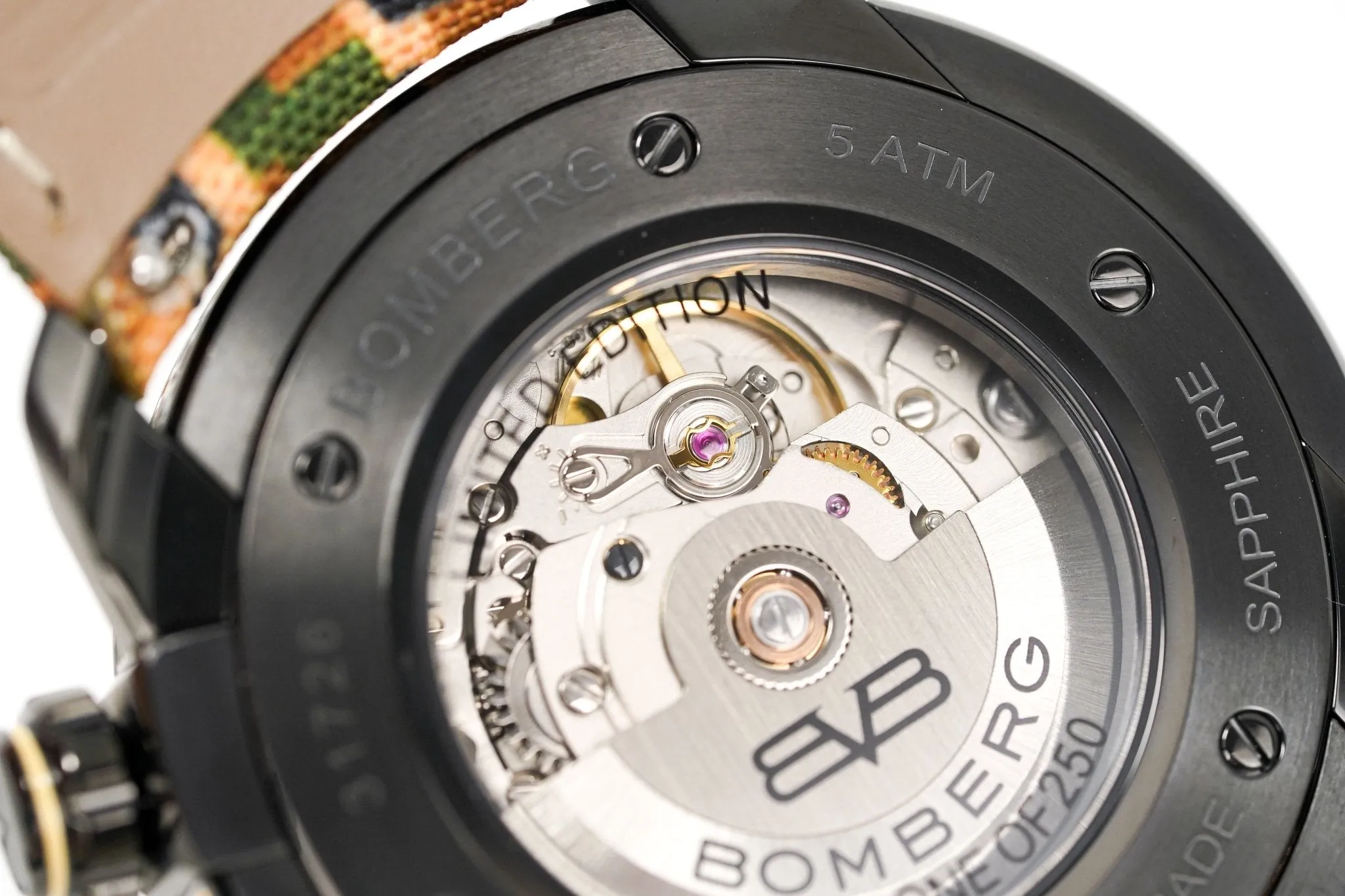 Bomberg Watch BB-01 Automatic Limited Edition Military Skull CT43APBA.23-4.11