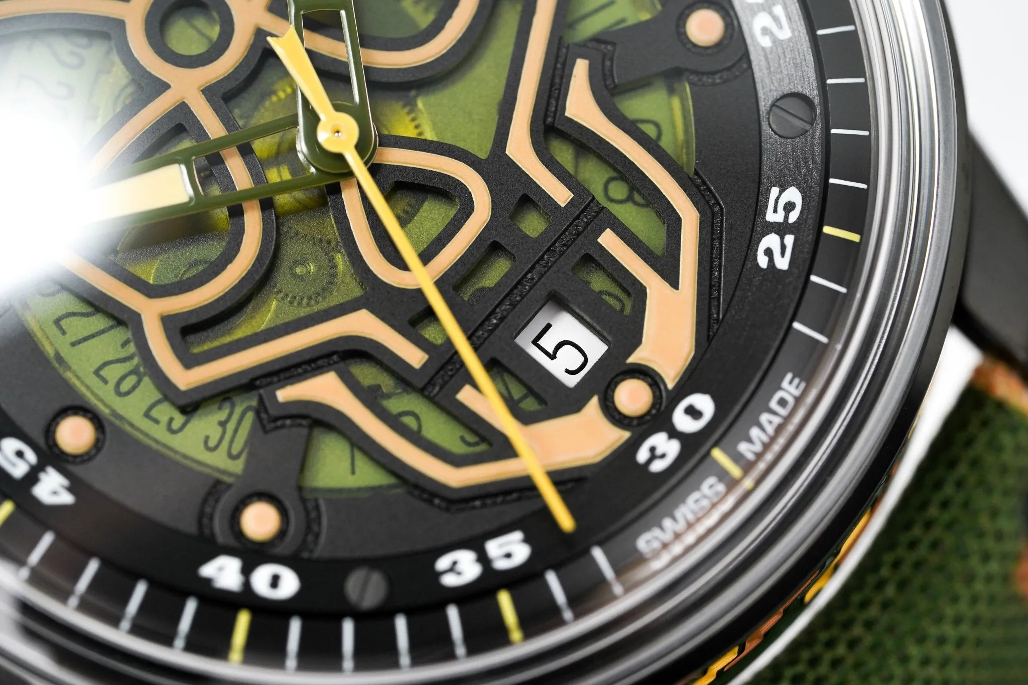 Bomberg Watch BB-01 Automatic Limited Edition Military Skull CT43APBA.23-4.11
