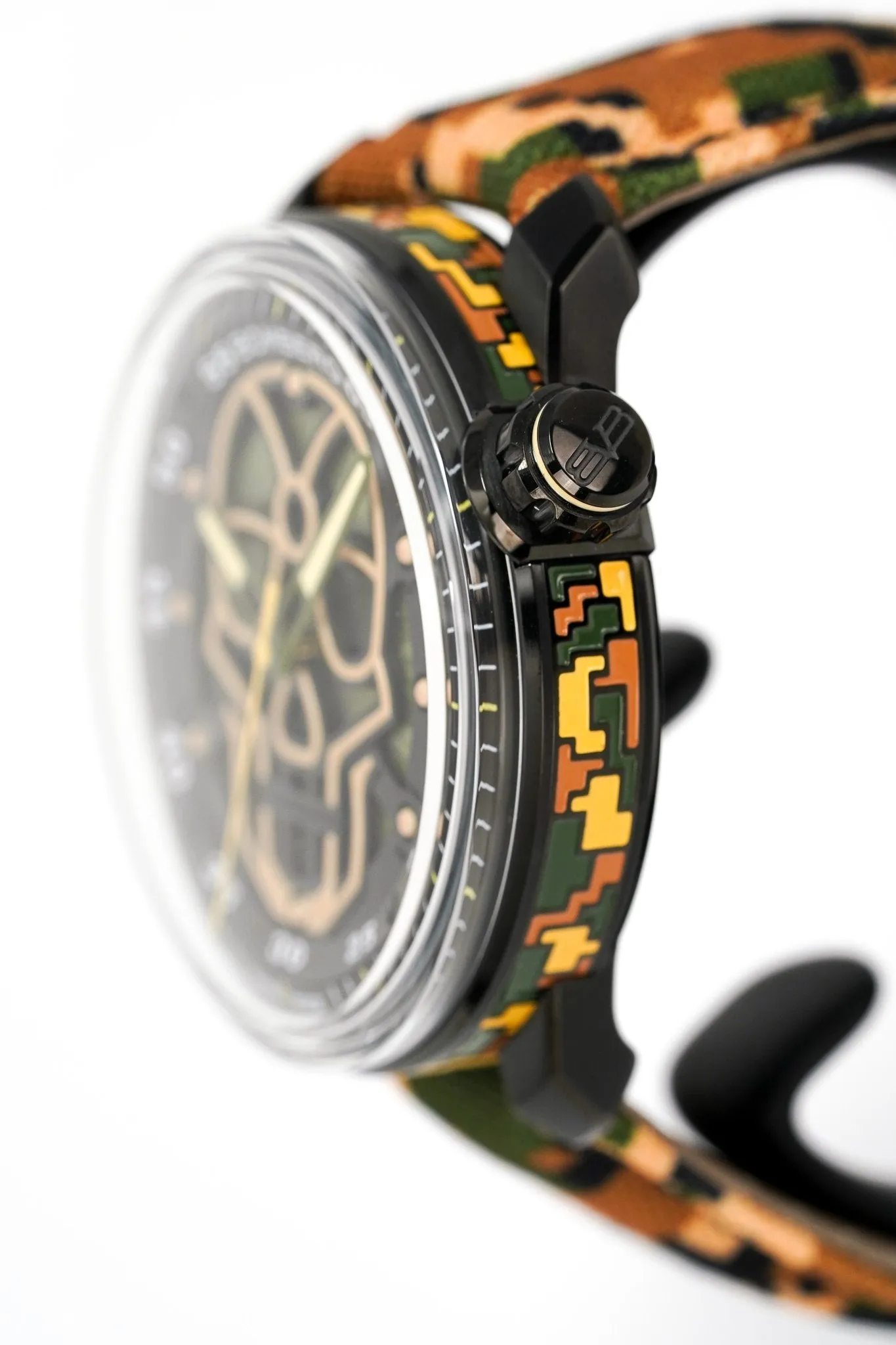 Bomberg Watch BB-01 Automatic Limited Edition Military Skull CT43APBA.23-4.11