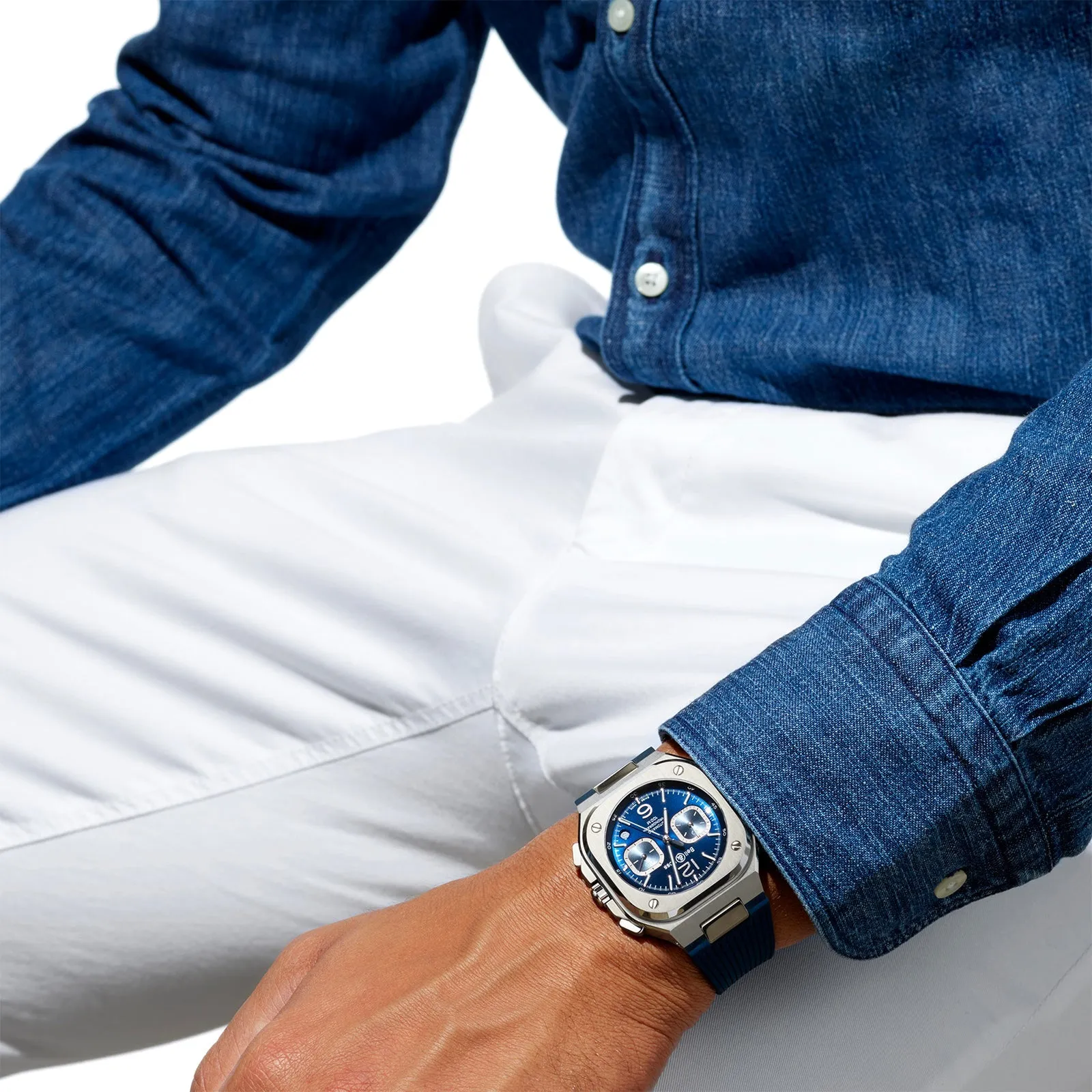 BR 05 Chrono Blue Steel