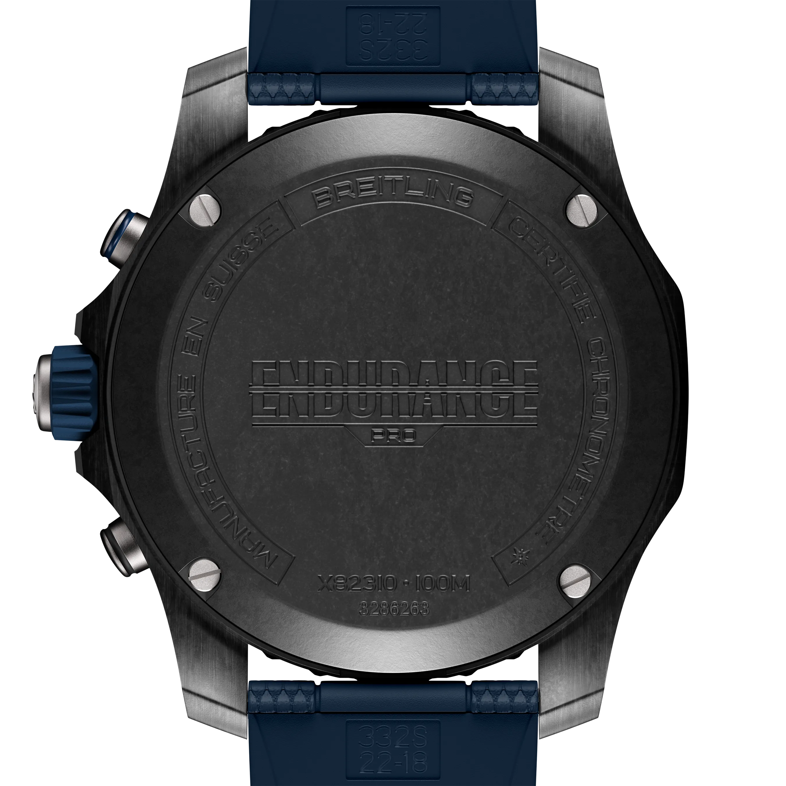 Breitling Endurance Pro 44 Watch with Navy Blue Strap
