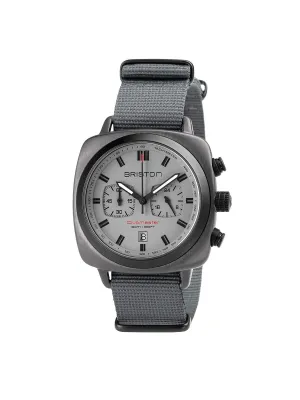 Briston Clubmaster Sport Steel Chronograph Gun 42mm