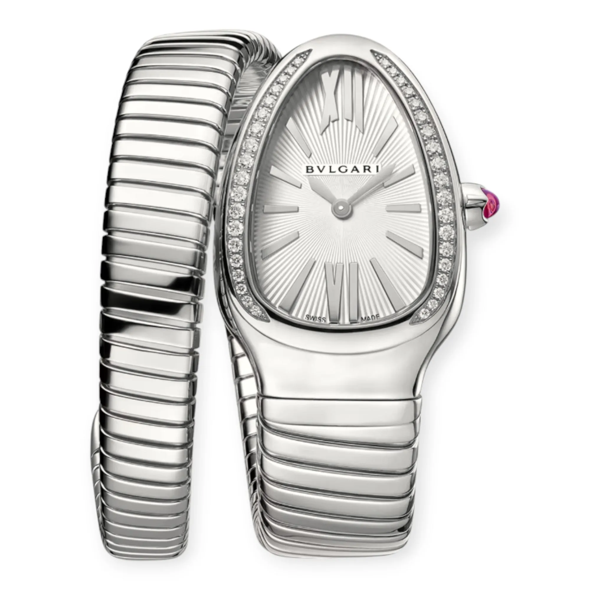 Bvlgari Serpenti Tubogas Diamond Watch