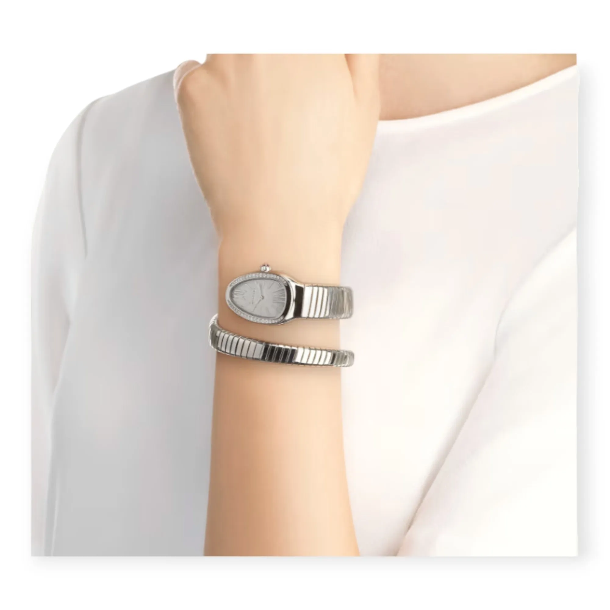 Bvlgari Serpenti Tubogas Diamond Watch