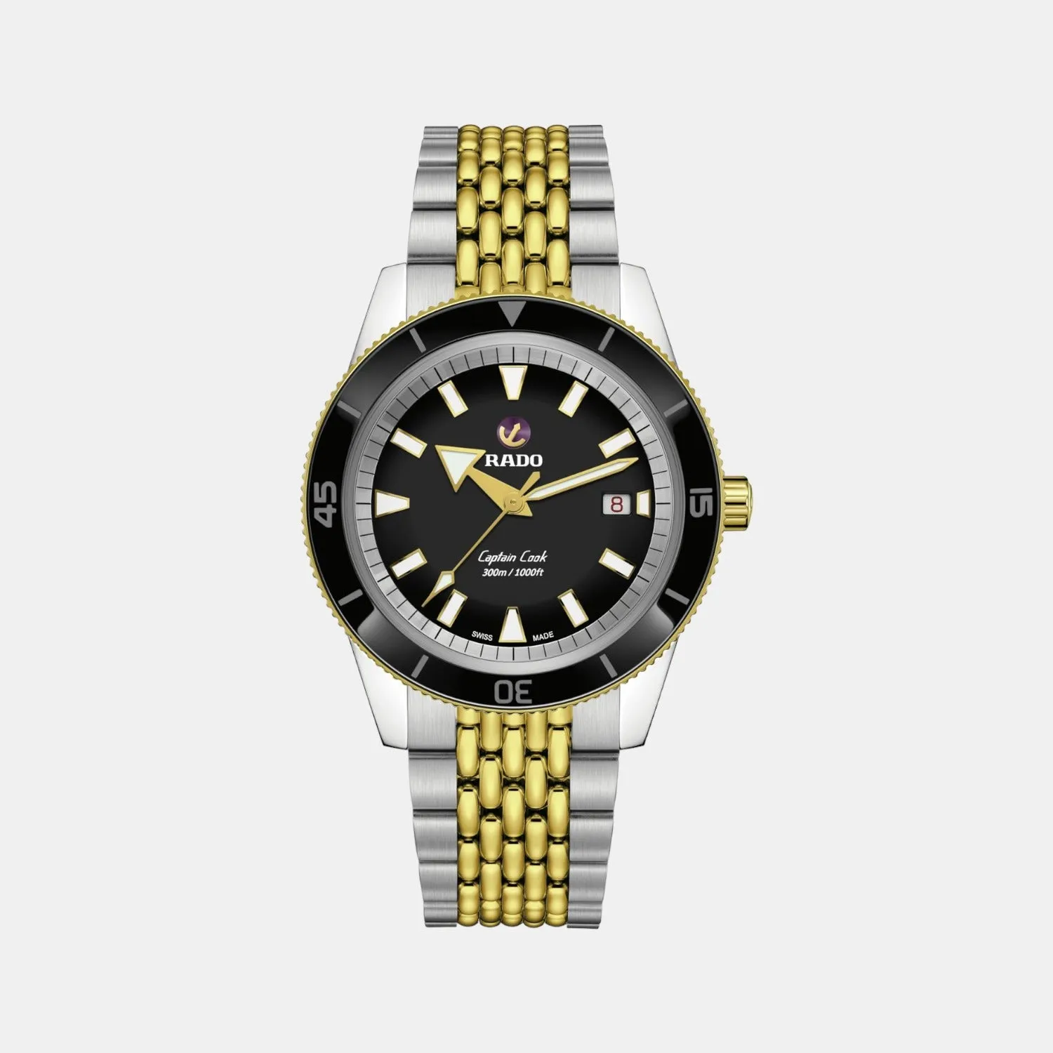 Captain Cook Men Analog Stainless Steel Automatic Watch R32138153