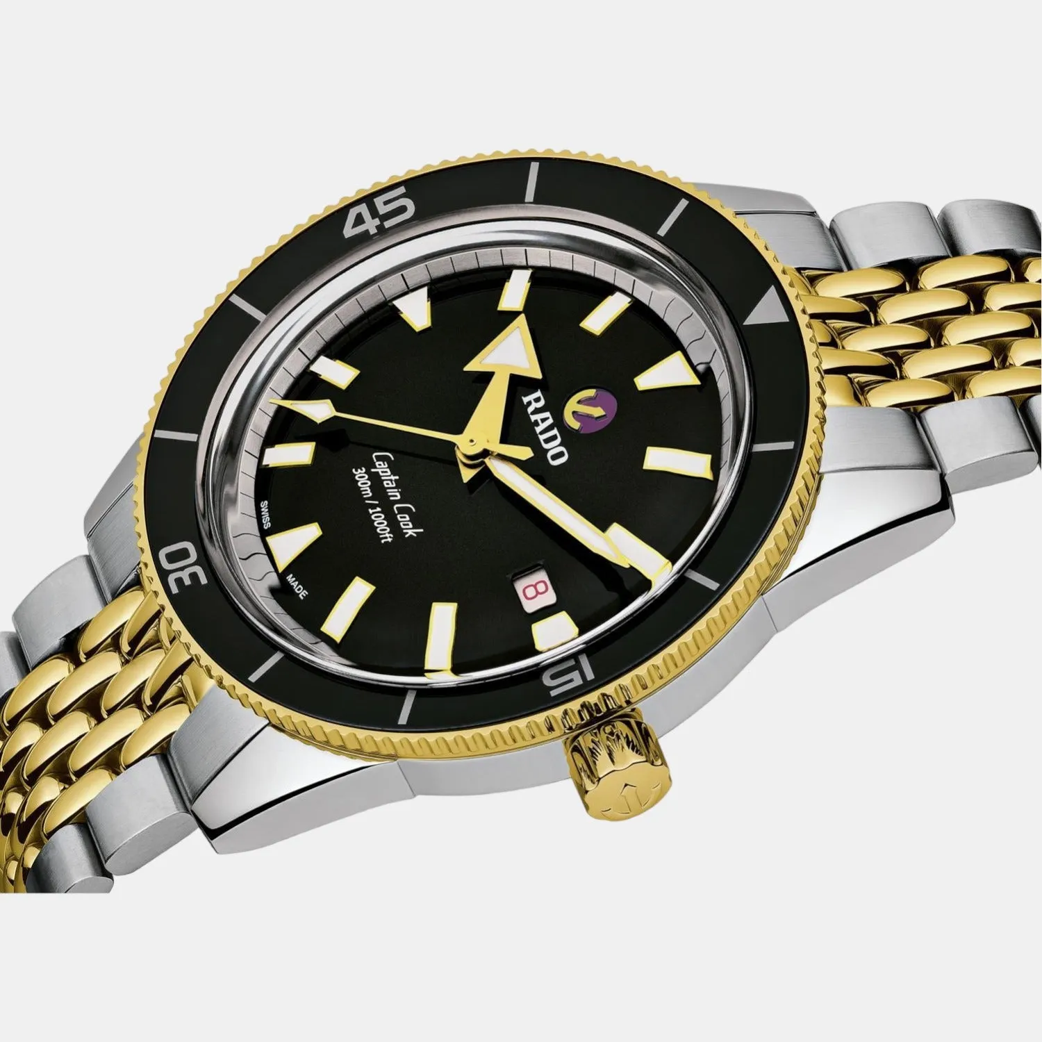 Captain Cook Men Analog Stainless Steel Automatic Watch R32138153