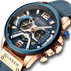 Casual Sport Watches - Military Grade Leather Wrist Watch