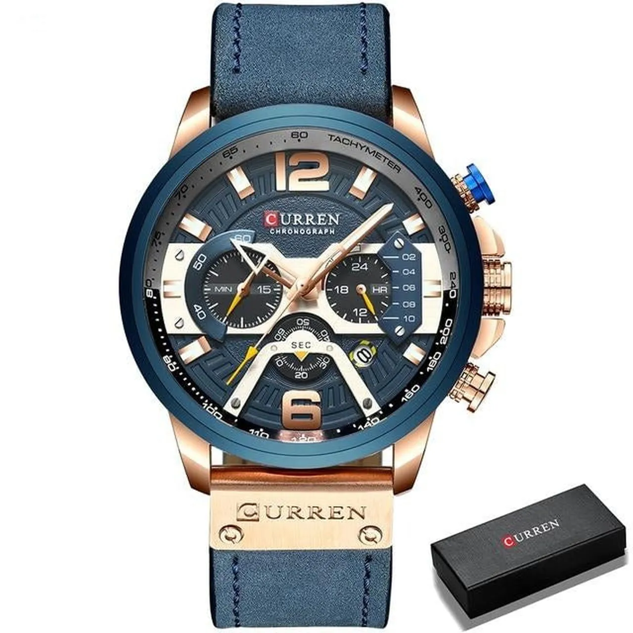 Casual Sport Watches - Military Grade Leather Wrist Watch