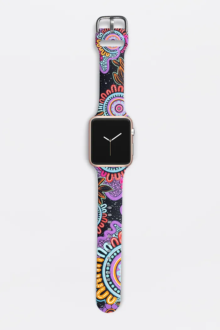 Celebration Silicon Apple Watch Strap
