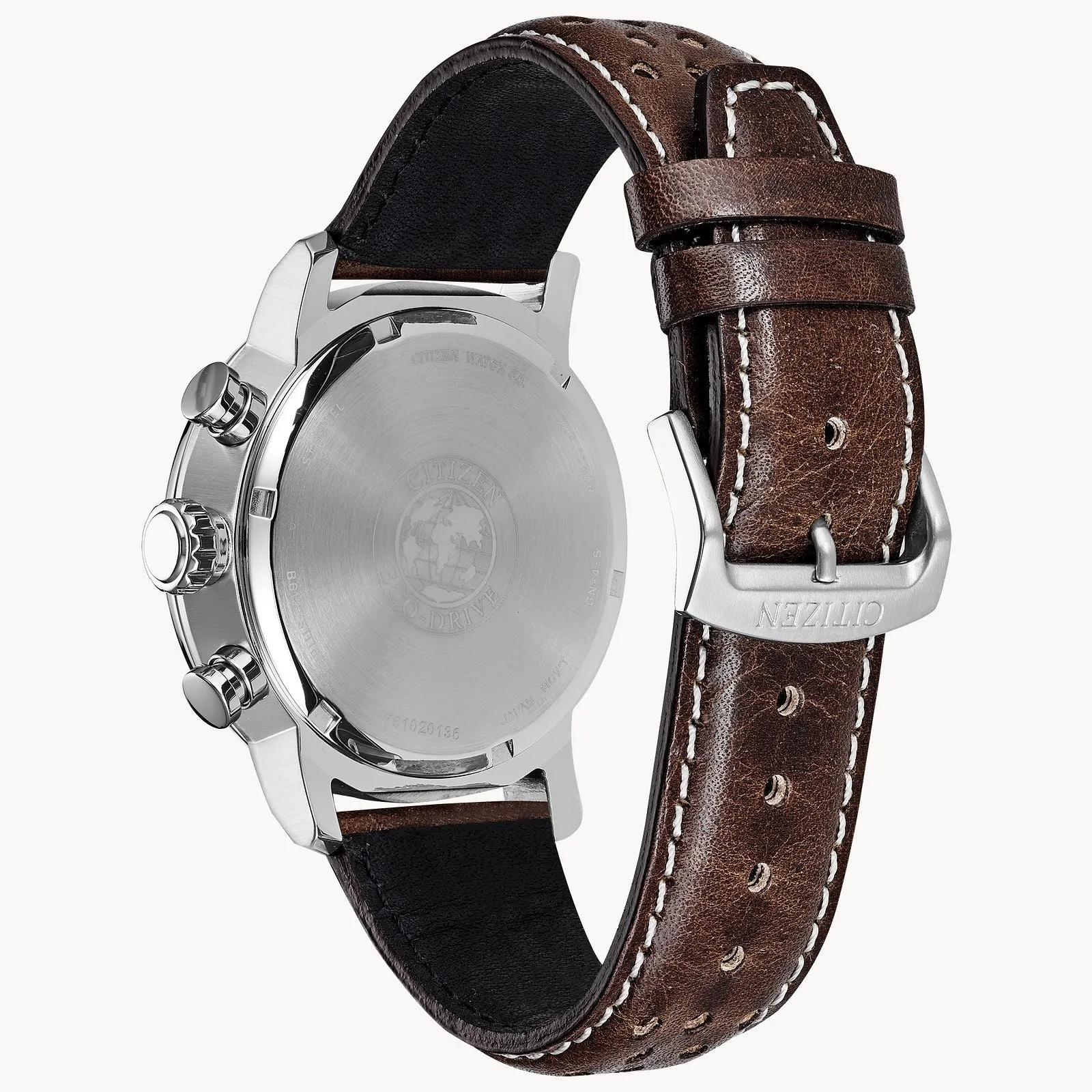 Citizen Brycen CA0649-06X Stainless Steel Leather strap