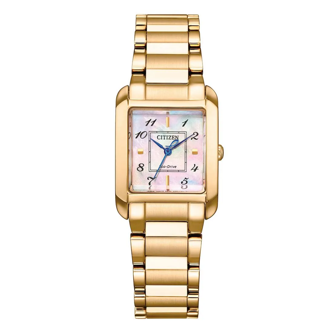 Citizen Eco-Drive 21.5 mm Size Mother of Pearl Dial Women Analog Watch - EW5603-89Y