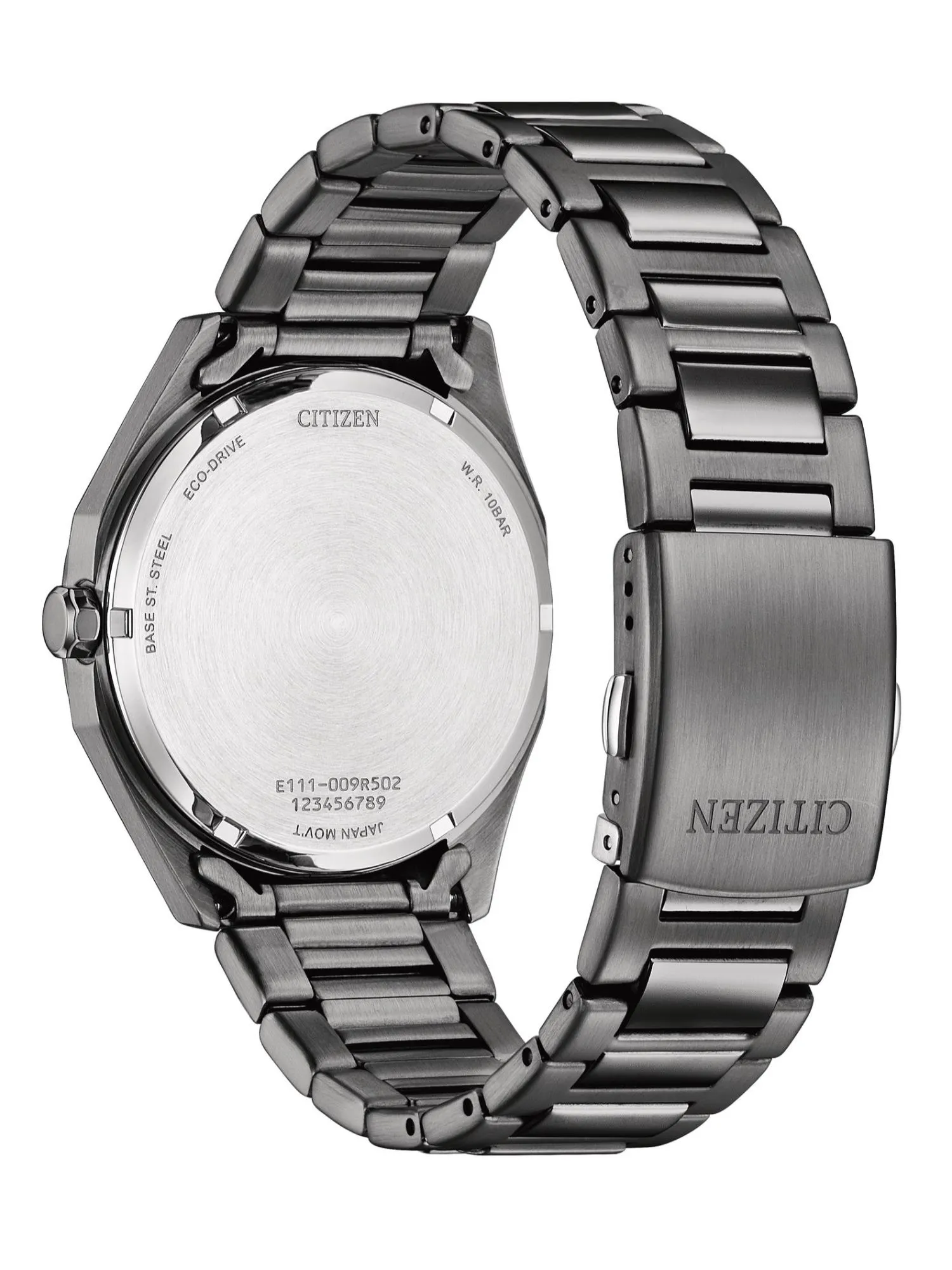 Citizen Men 41 mm Size Gray Dial Eco-Drive Watch- BM7637-81H