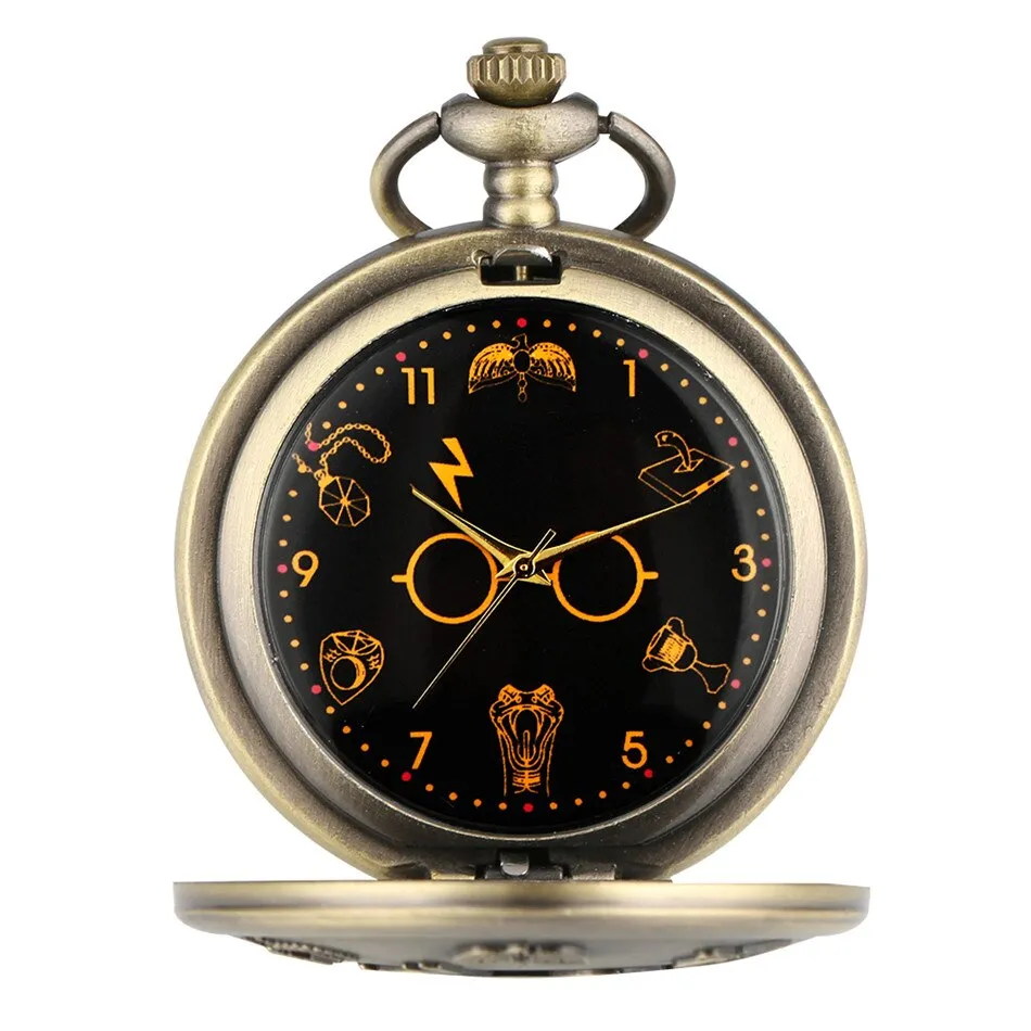 Classic  Quartz Pocket Watches Retro Necklace Watches
