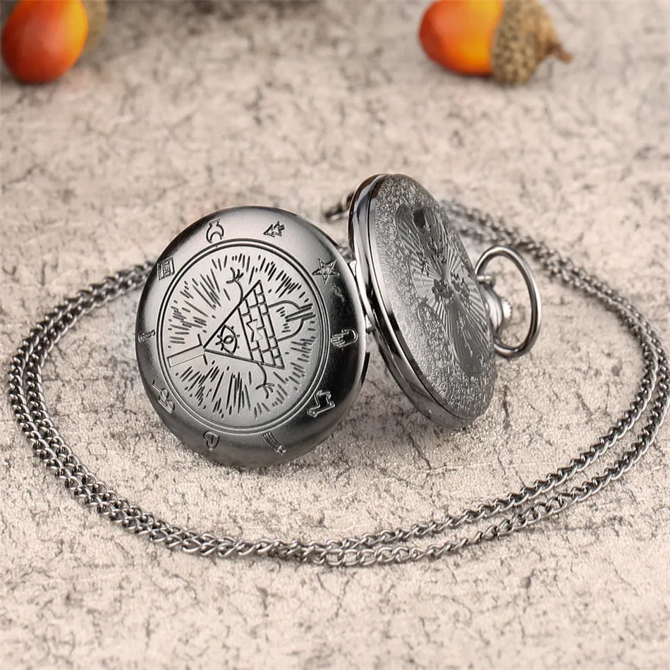 Classic  Quartz Pocket Watches Retro Necklace Watches