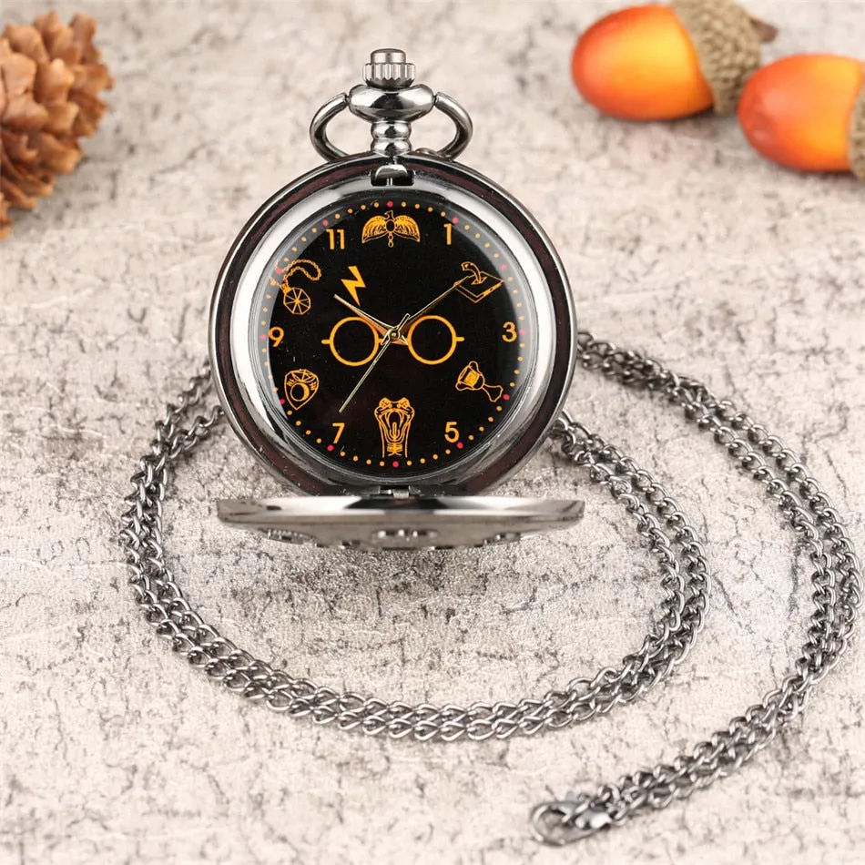 Classic  Quartz Pocket Watches Retro Necklace Watches
