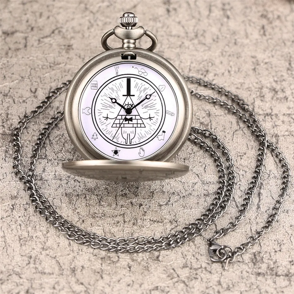 Classic  Quartz Pocket Watches Retro Necklace Watches