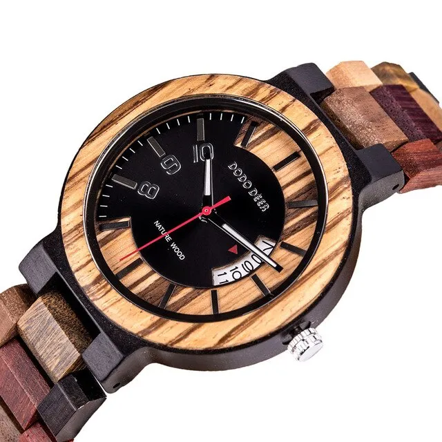 Classic Wooden Wristwatch