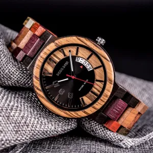 Classic Wooden Wristwatch