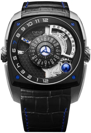 CYR Watch Klepcys Moon Blue White Gold Black DLC Titanium Limited Edition