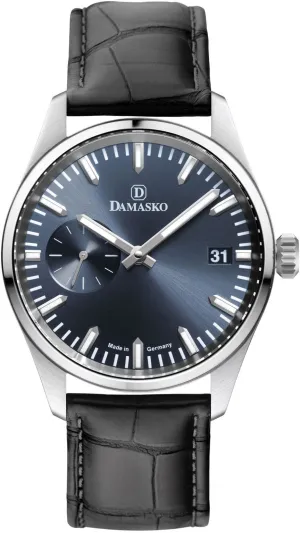 Damasko Watch DK 105 Blue Alligator
