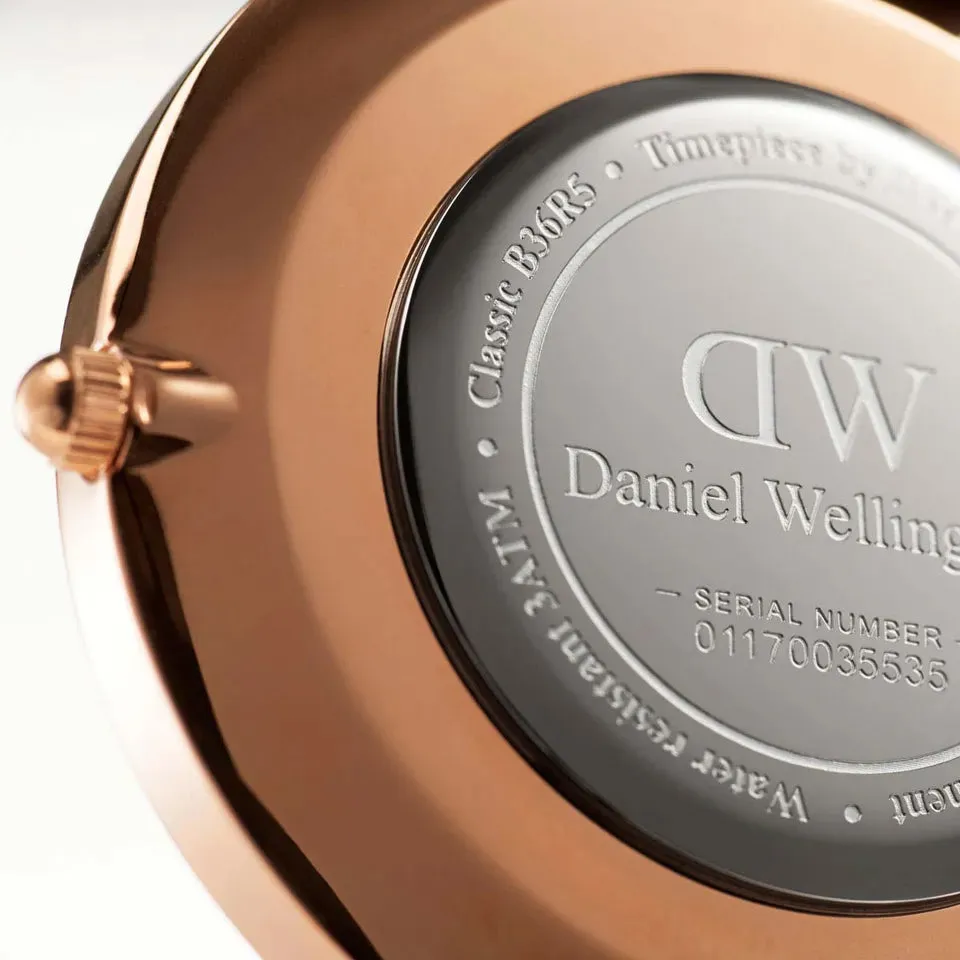 Daniel Wellington Watch Classic Suffolk White 4mm