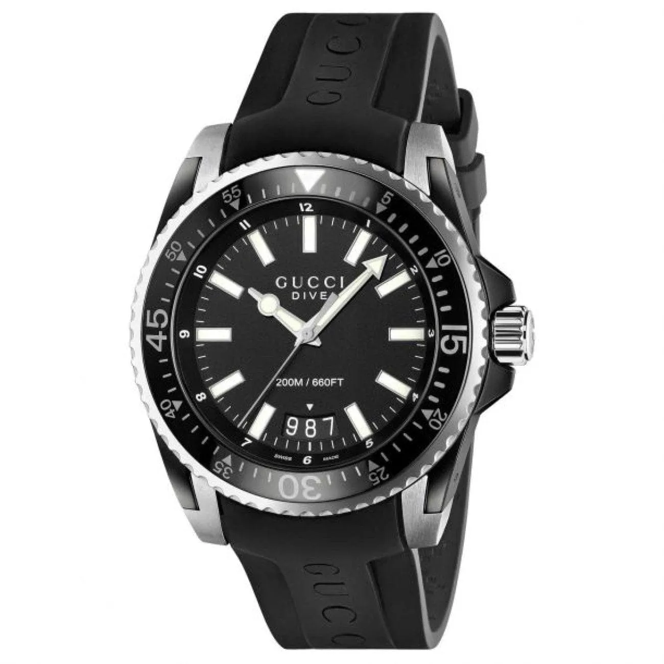 DIVE BLACK DIAL WATCH