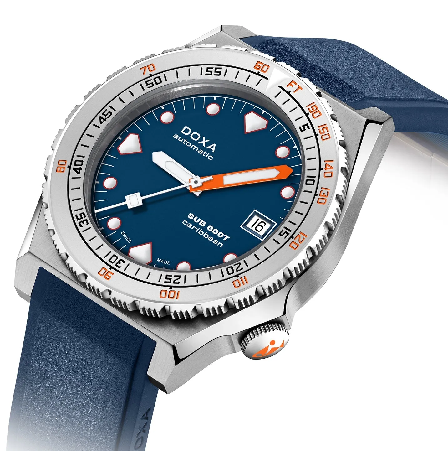Doxa Watch SUB 600T Caribbean Rubber