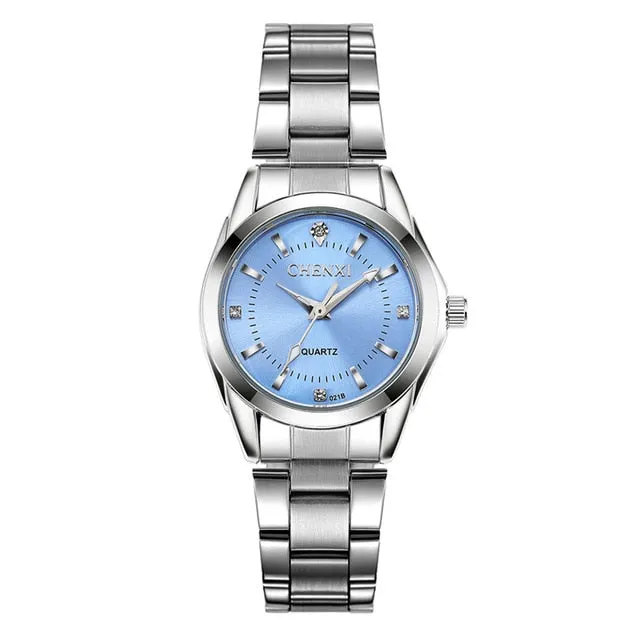 Elegant Lady Rhinestone Fashion Watch Women Quartz Watch Women's Wrist watches Female Dress Clock