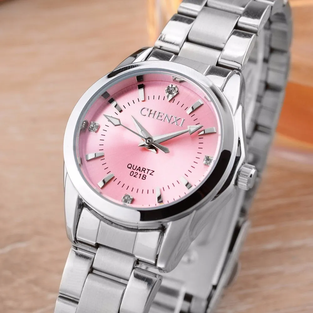 Elegant Lady Rhinestone Fashion Watch Women Quartz Watch Women's Wrist watches Female Dress Clock