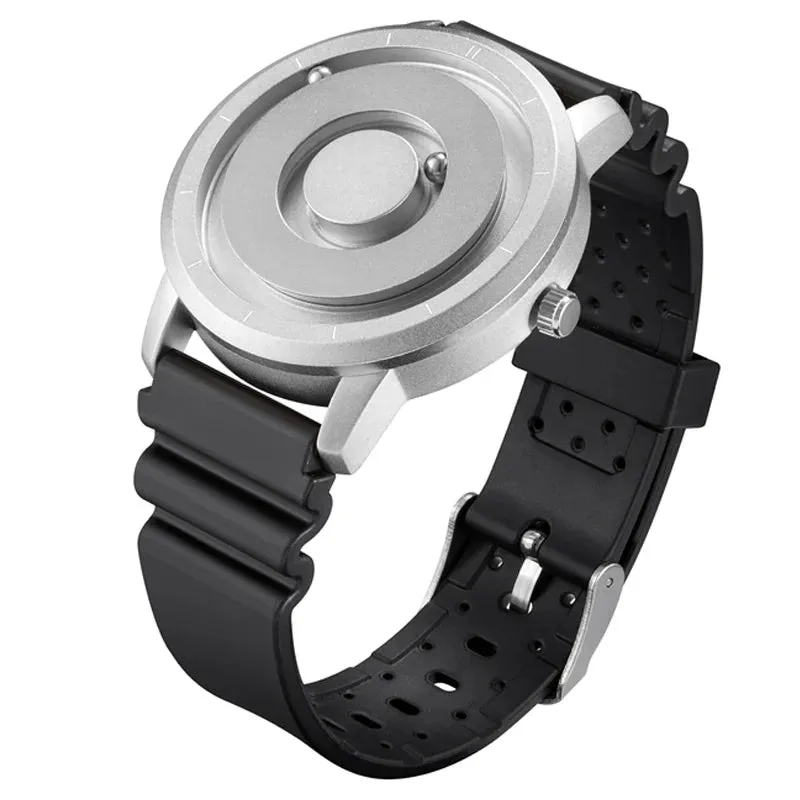 EUTOUR New Innovative Men Watch Black Brown Magnetic Metal Multifunctional Watch Men's Fashion Sports Quartz Watch Men's Watches