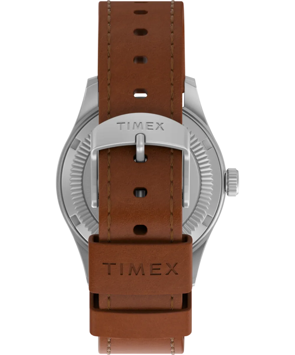 Expedition Field Post Solar 36mm Eco-Friendly Leather Strap Watch