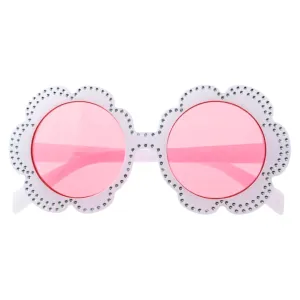 Fashion Sunglasses White Flower