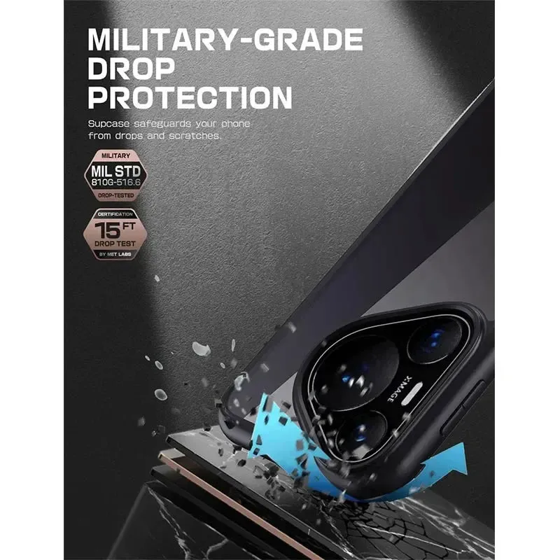 For Huawei Pura 70 Pro/ Pura 70 Ultra Style Shockproof Protective Clear Matte Slim Back Phone Case