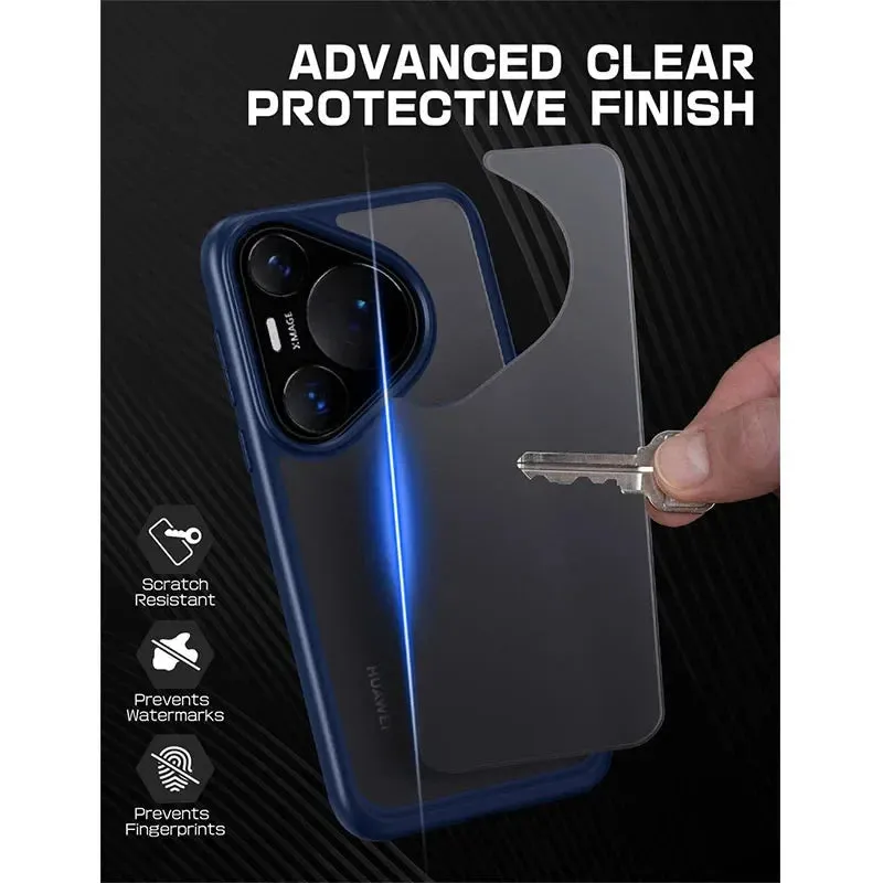 For Huawei Pura 70 Pro/ Pura 70 Ultra Style Shockproof Protective Clear Matte Slim Back Phone Case