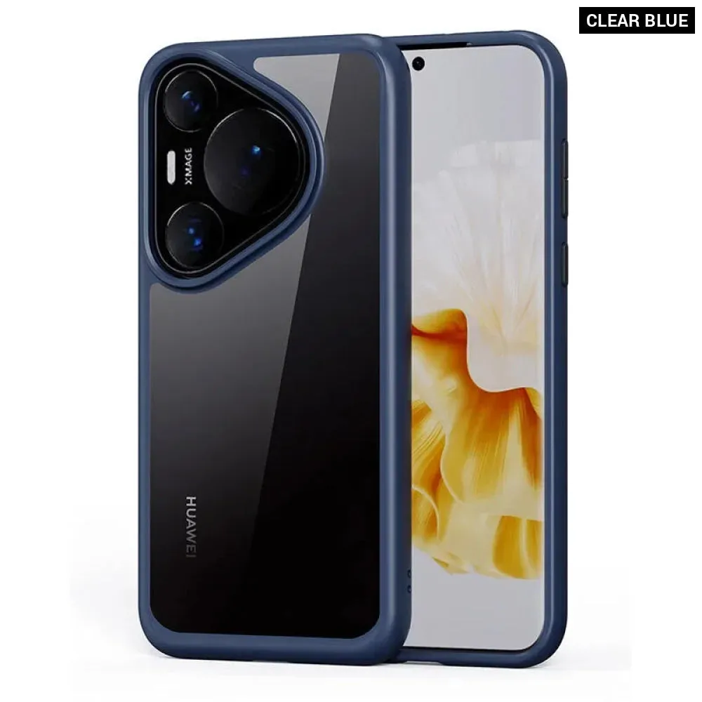 For Huawei Pura 70 Pro/ Pura 70 Ultra Style Shockproof Protective Clear Matte Slim Back Phone Case