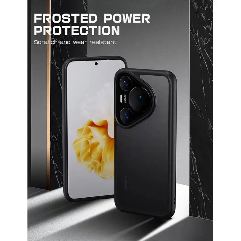 For Huawei Pura 70 Pro/ Pura 70 Ultra Style Shockproof Protective Clear Matte Slim Back Phone Case