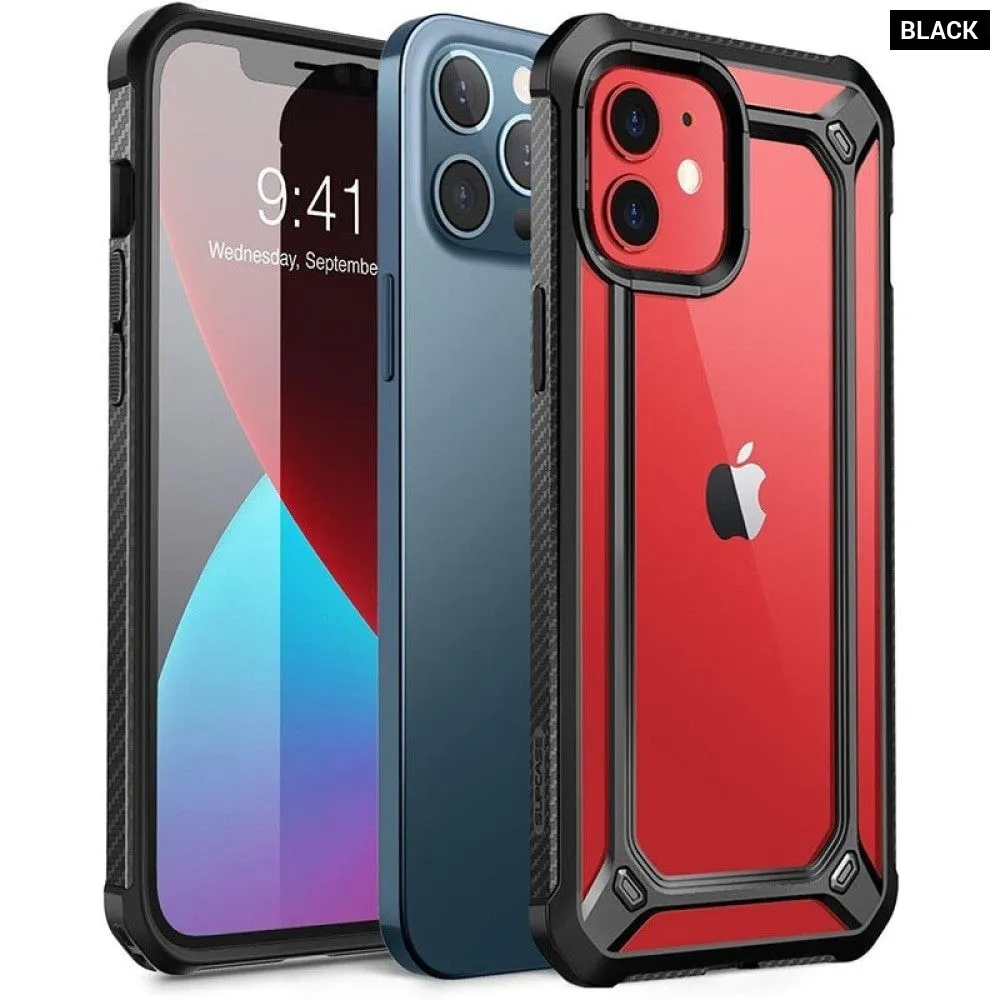 For Iphone 12 Case for Iphone 12 Pro Case 6.1 Inch Premium Hybrid Protective Clear Case